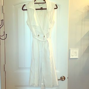 White House Black Market dress/ throw over